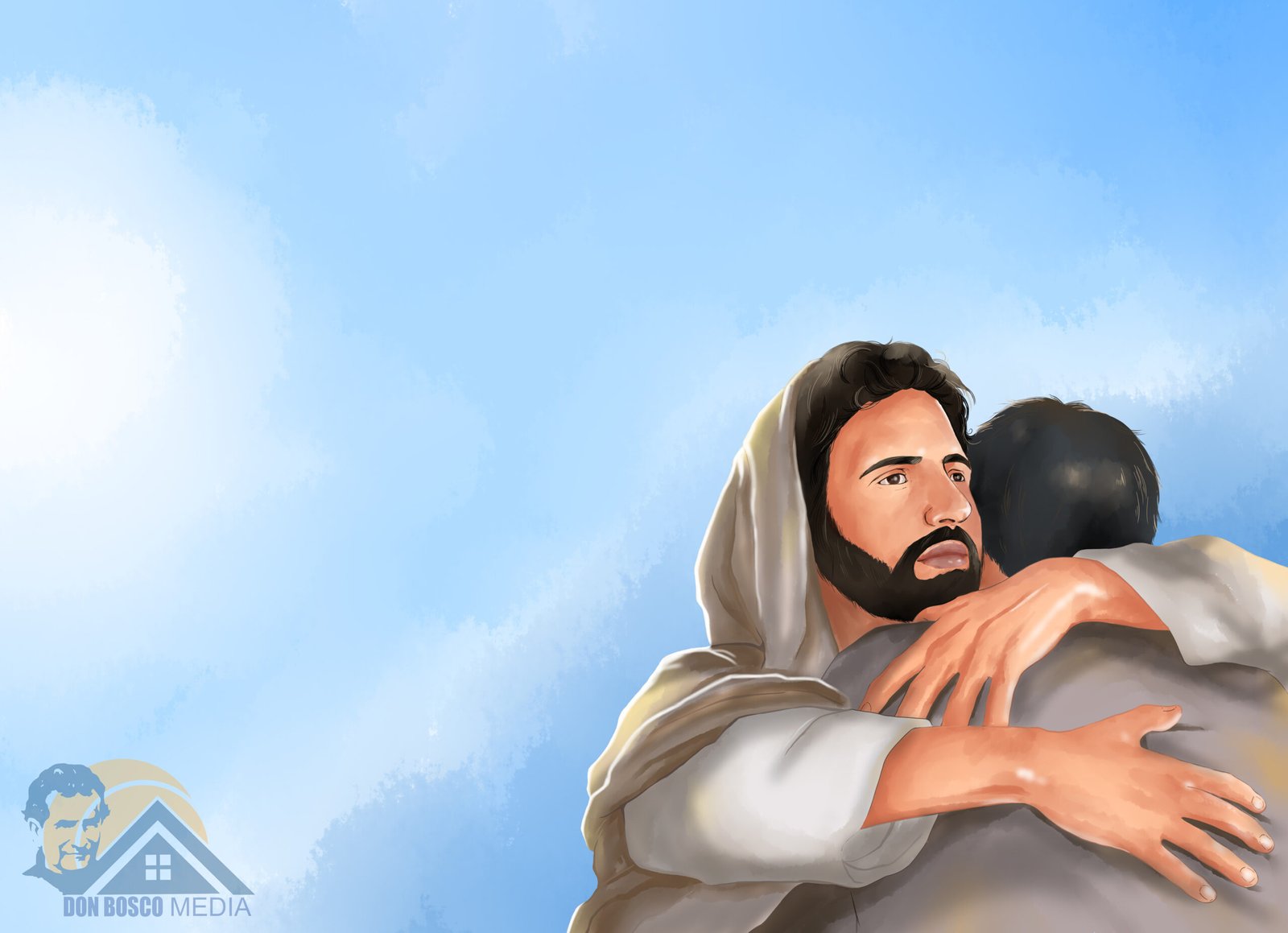 Hình nền Nền Chúa Giêsu đứng Trên Núi Với Chiếc áo Choàng Trên Người Nền, Hình  ảnh đẹp Nhất Của Chúa Giêsu Kitô, Đấng Christ, Tôn Giáo Background Vector  để tải xuống