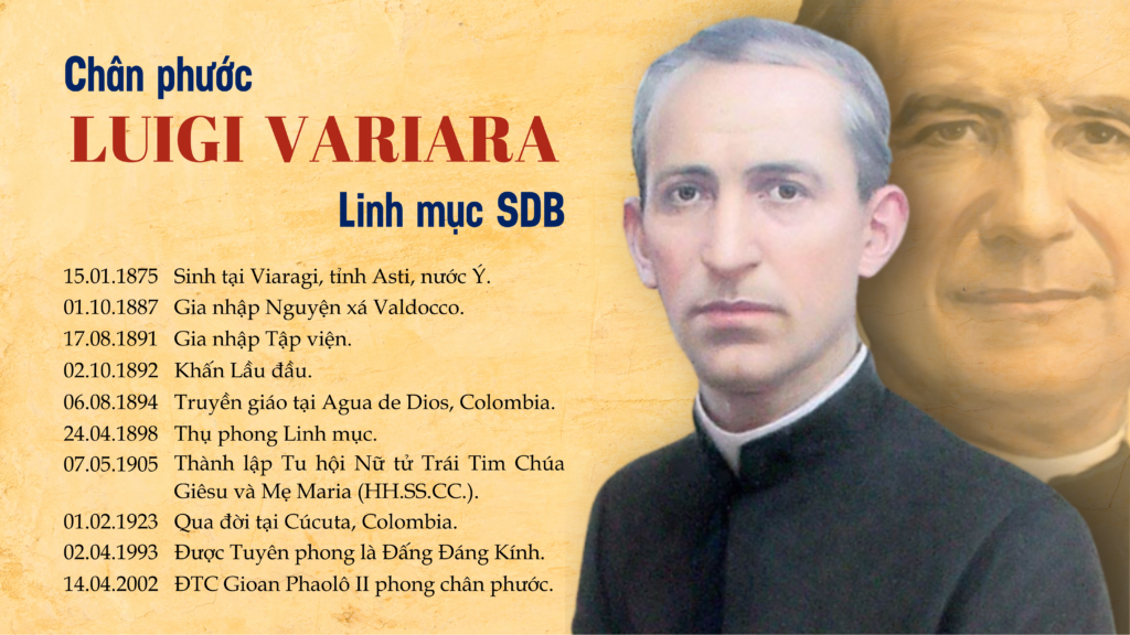 Chân Phước LUIGI VARIARA, SDB