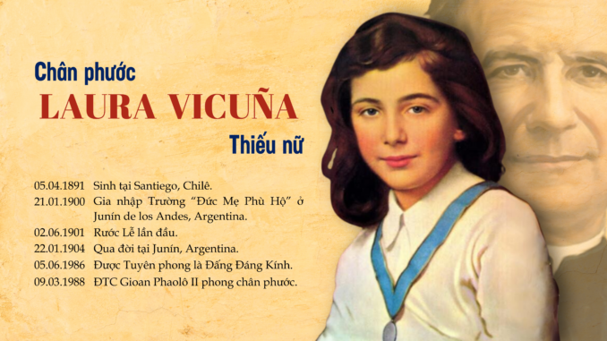 01.22 -- Blessed Laura Vicuna